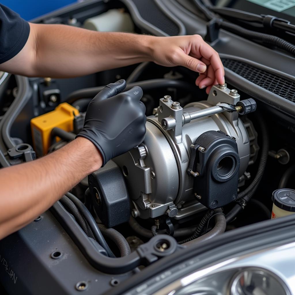 Car AC Compressor Replacement Cost