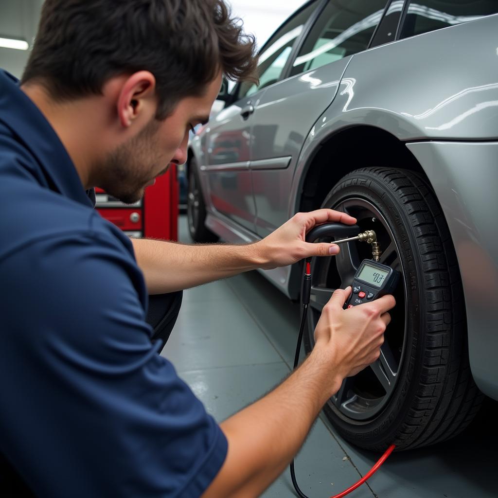 Car AC Diagnostic Process