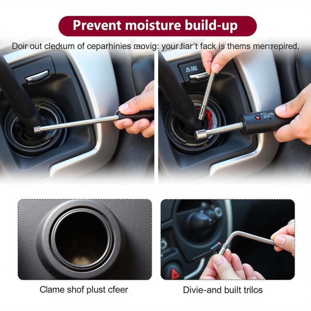 Cleaning a Car's AC Drain Tube