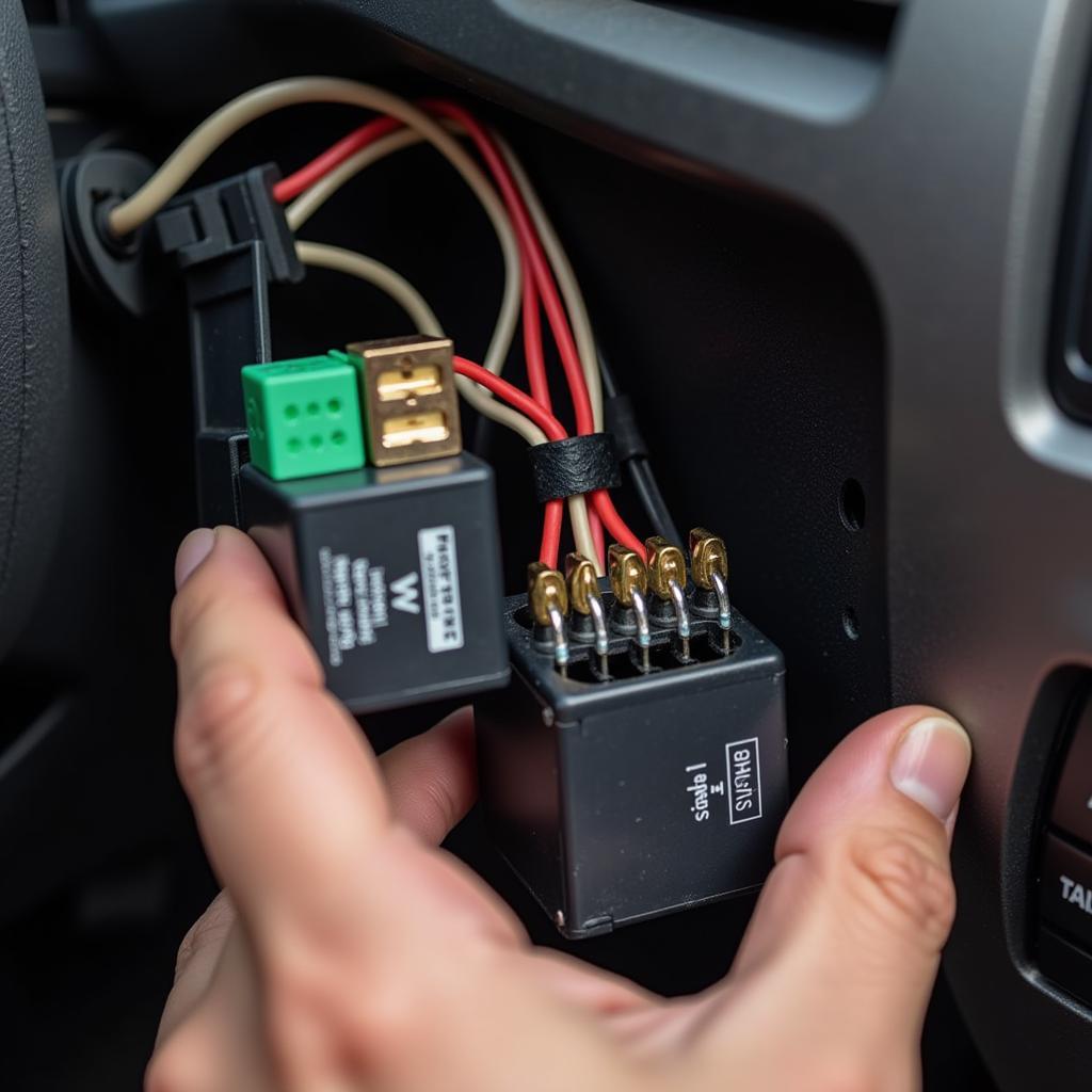 Car AC Electrical Components Inspection