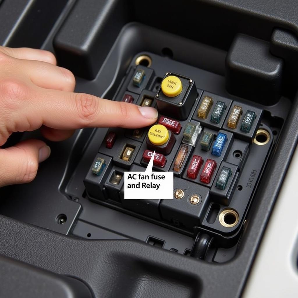 Checking the Car AC Fuse Box