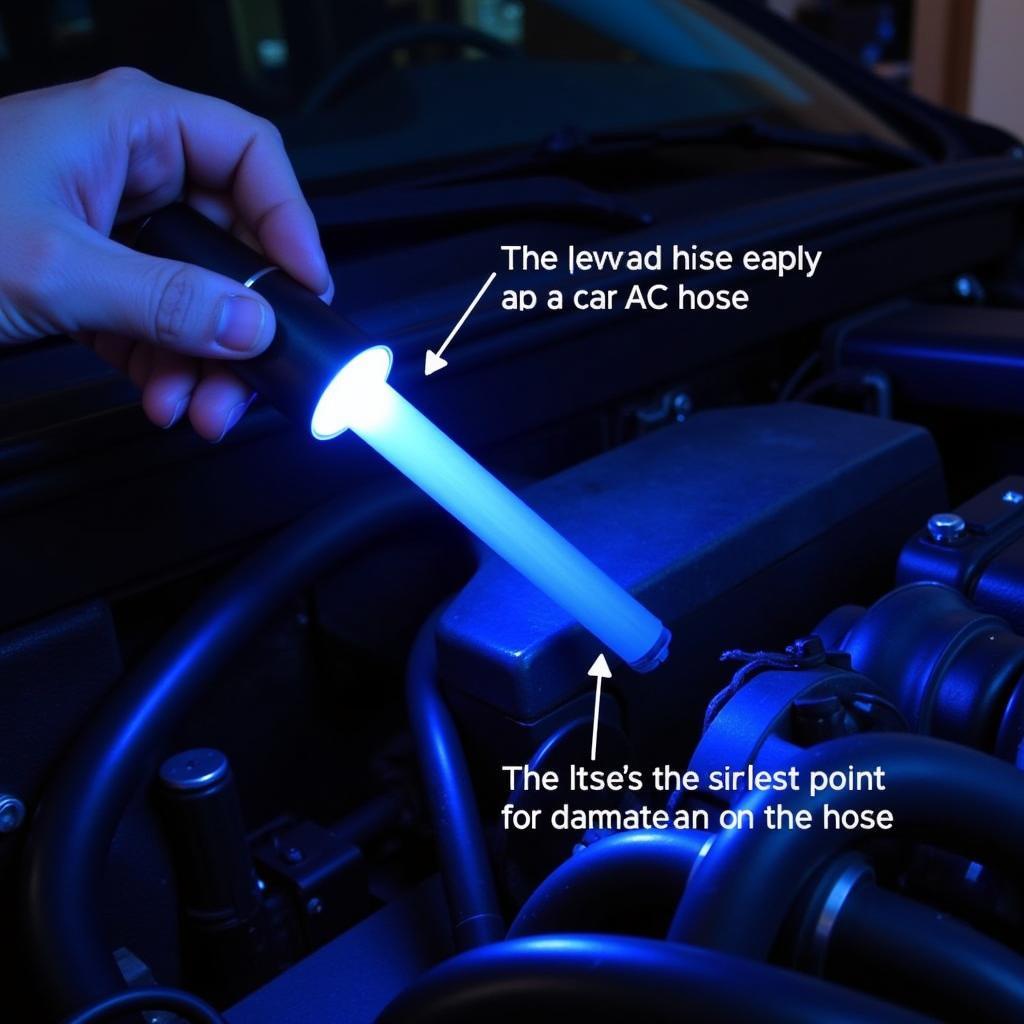 Detecting a Car AC Hose Leak