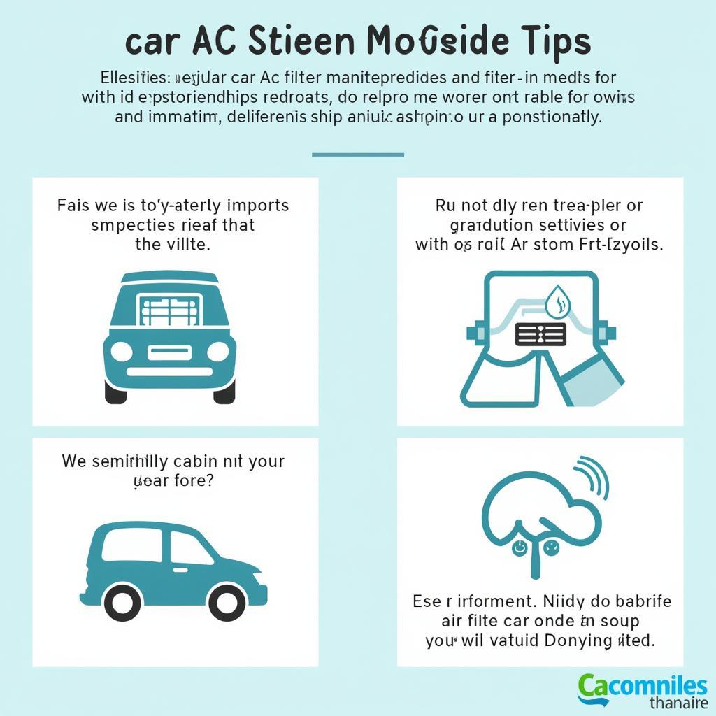 Car AC Maintenance Checklist