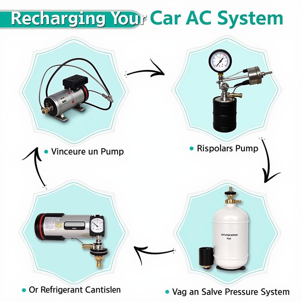 Car AC Recharge Process