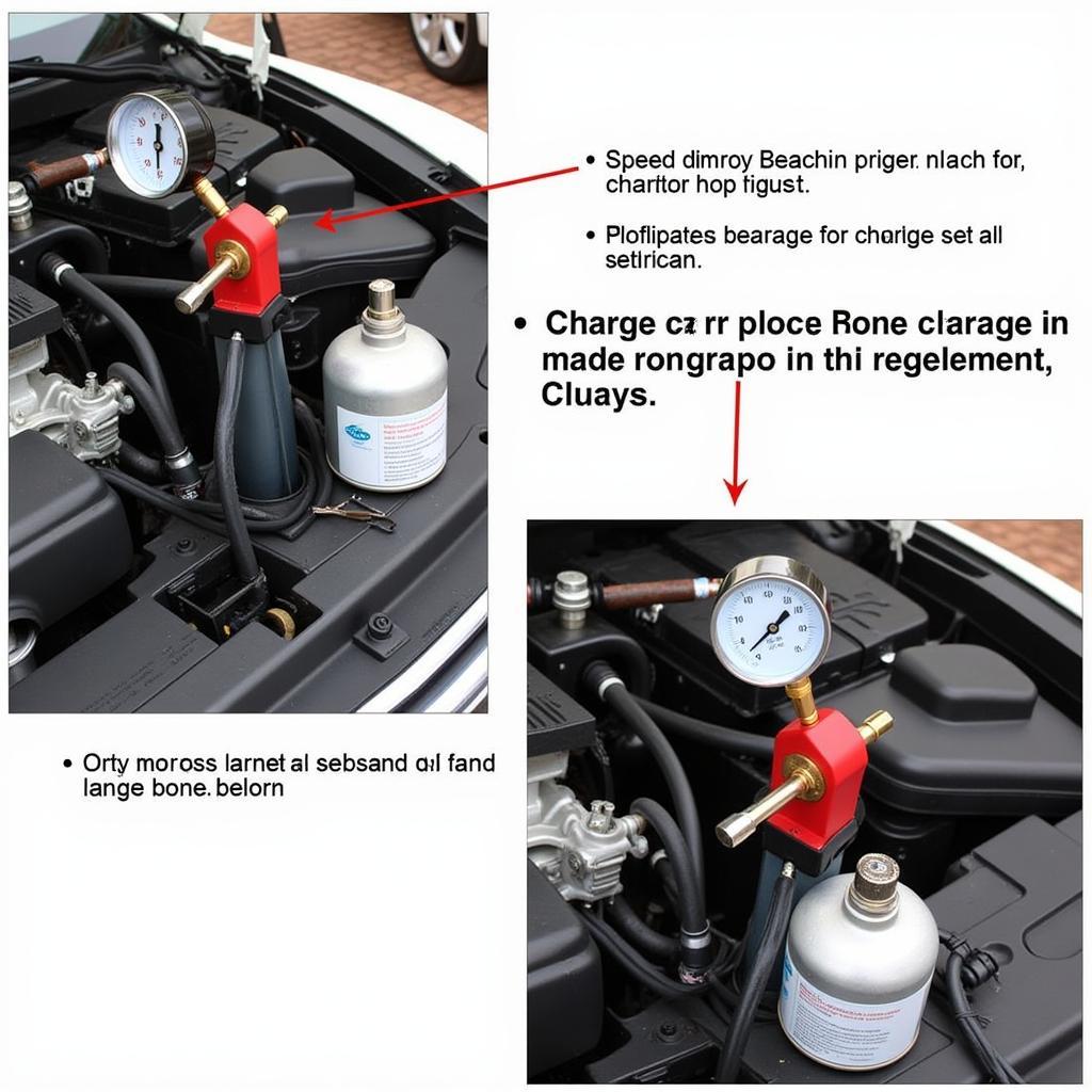 Recharging Car AC Refrigerant