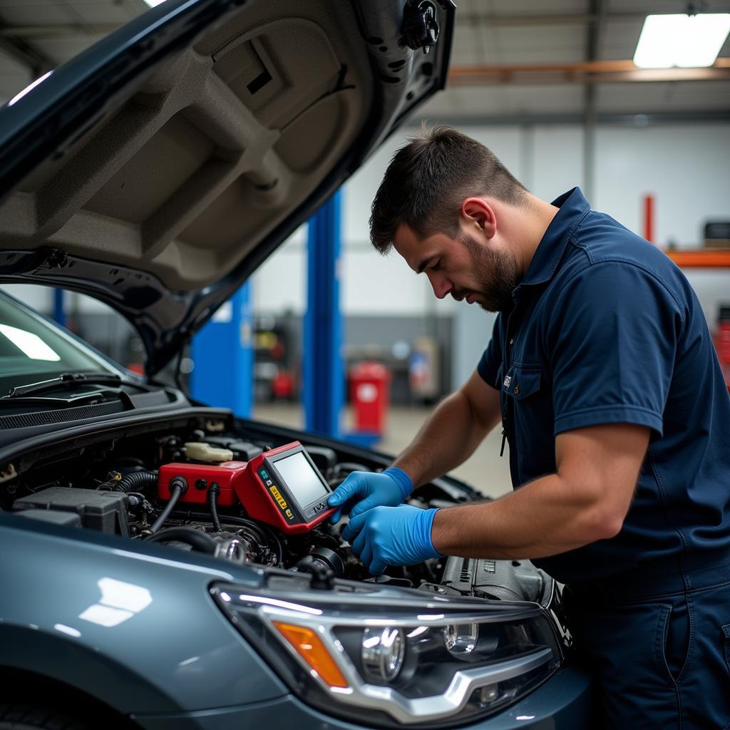 Car AC Repair at an Independent Shop