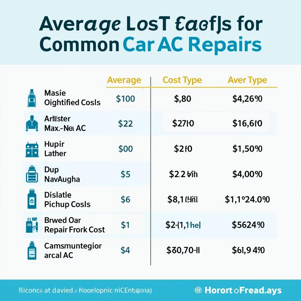 Car AC Repair Cost