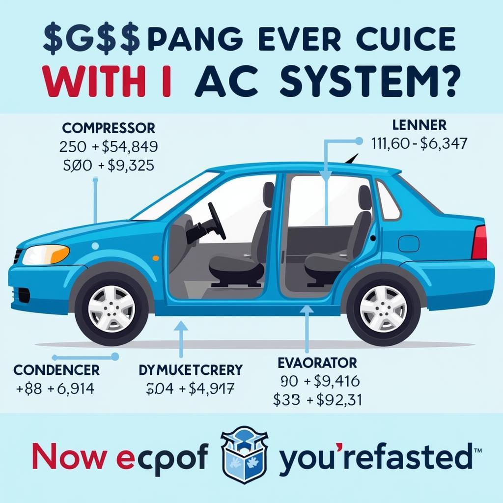 Car AC Repair Cost Factors