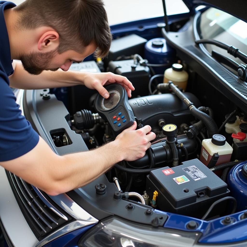 Car AC Repair Diagnosis