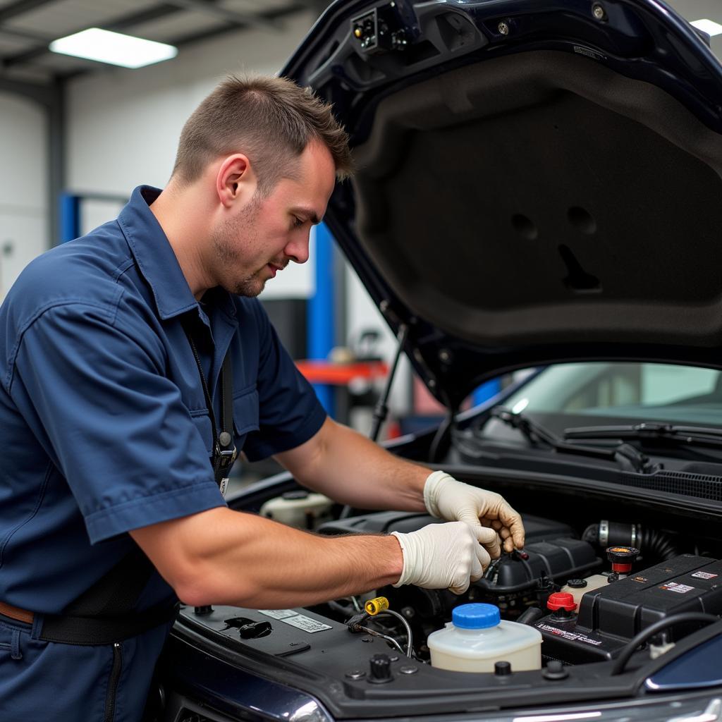 Car AC repair in hot weather