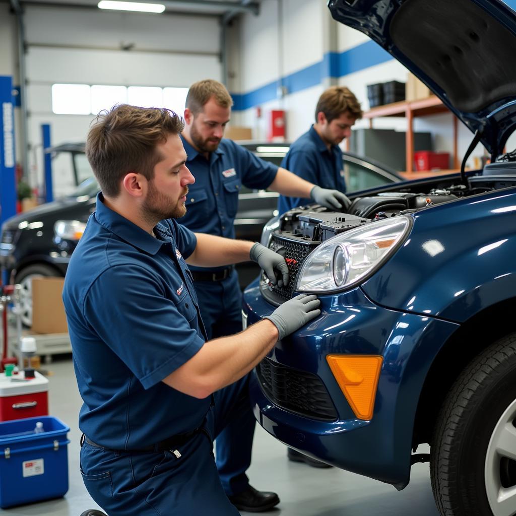 Car AC Repair Shop