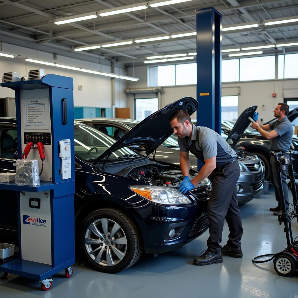 Car AC Repair Shop