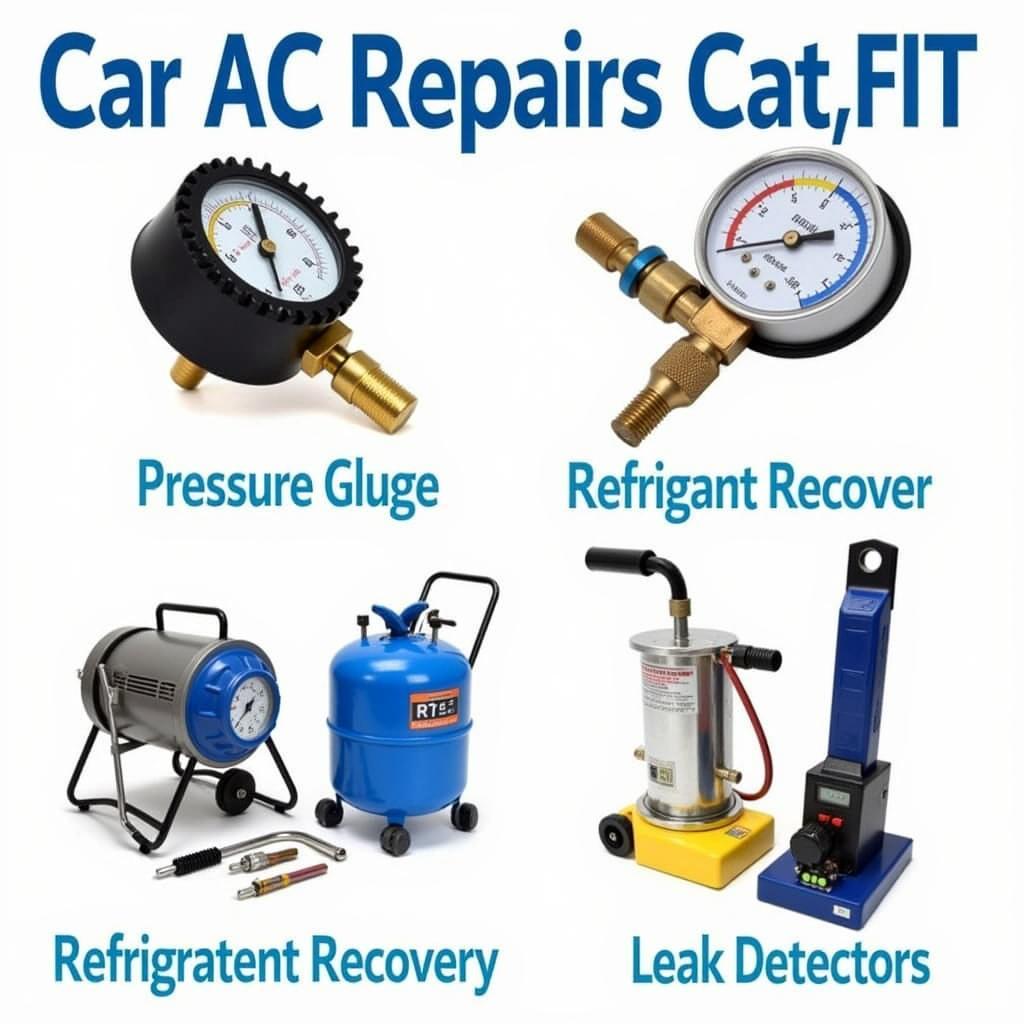 Specialized Tools for Car AC Repair