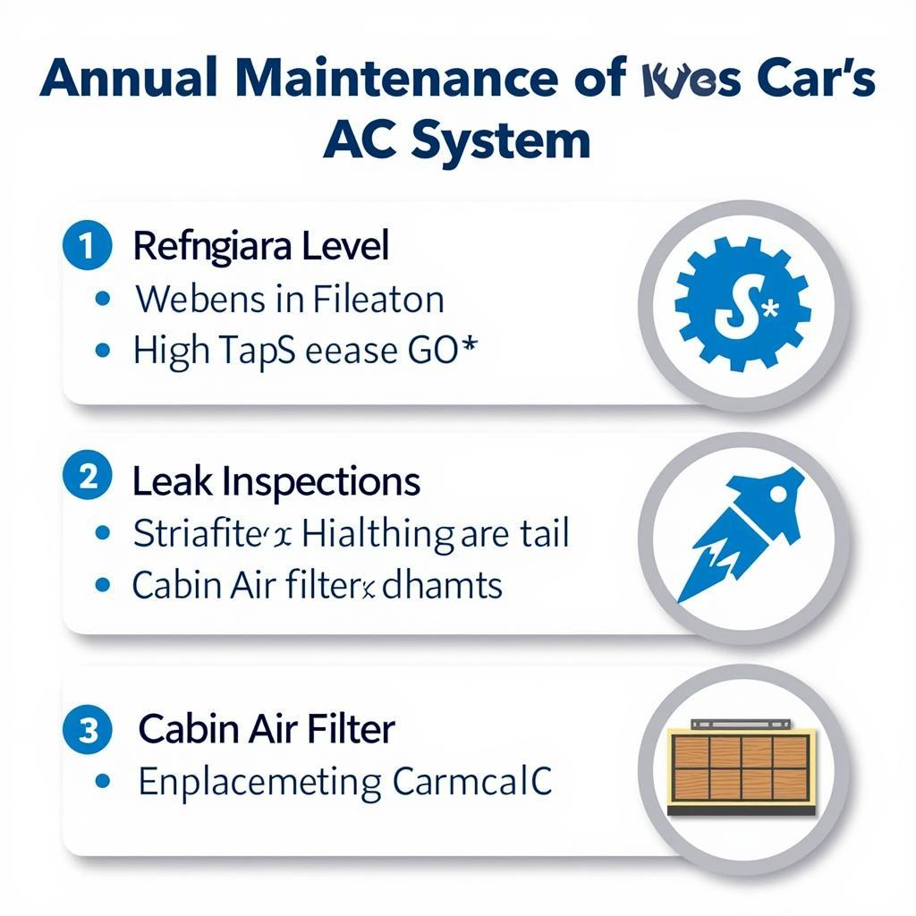 Annual Maintenance for Car AC System