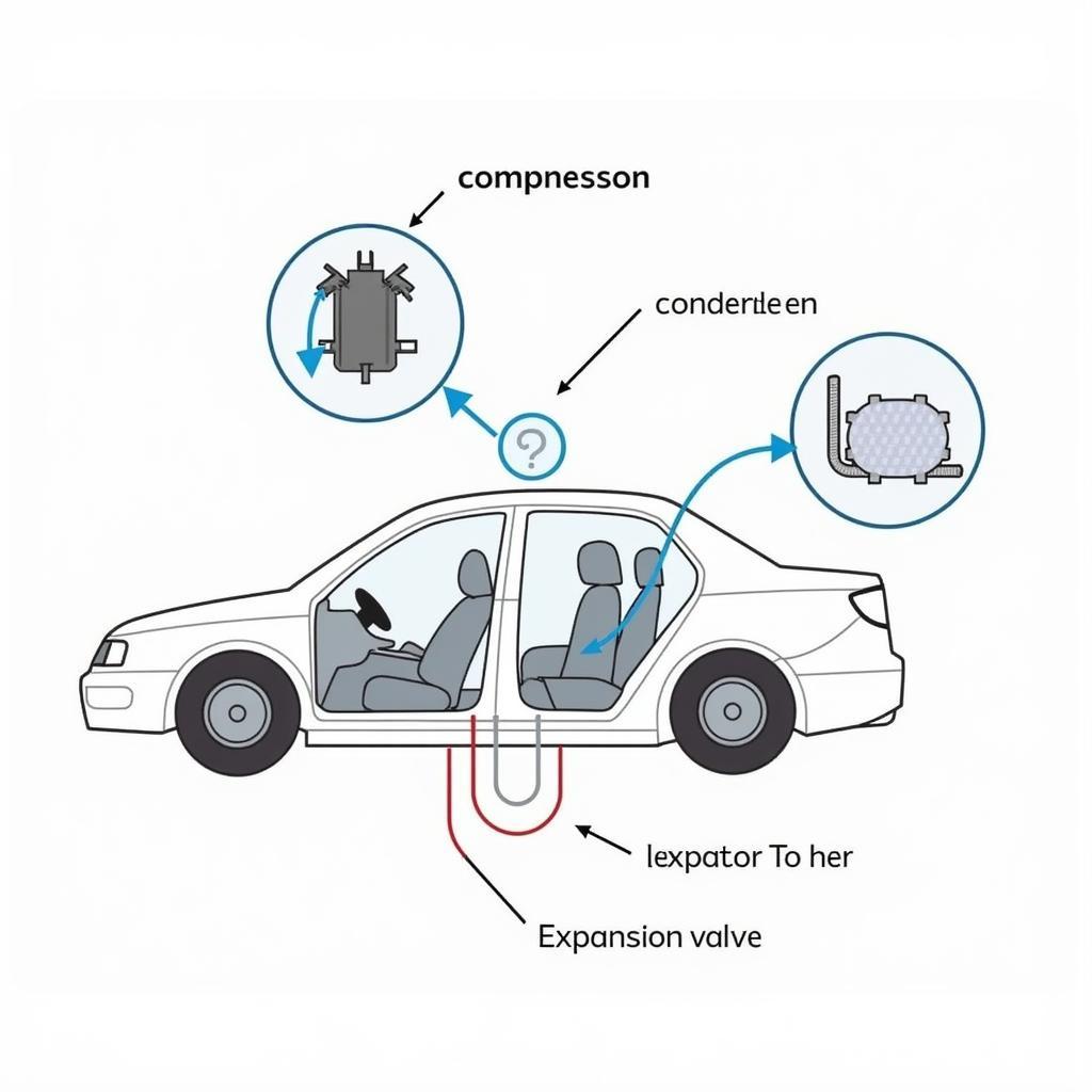 Car AC System Components in Lexington