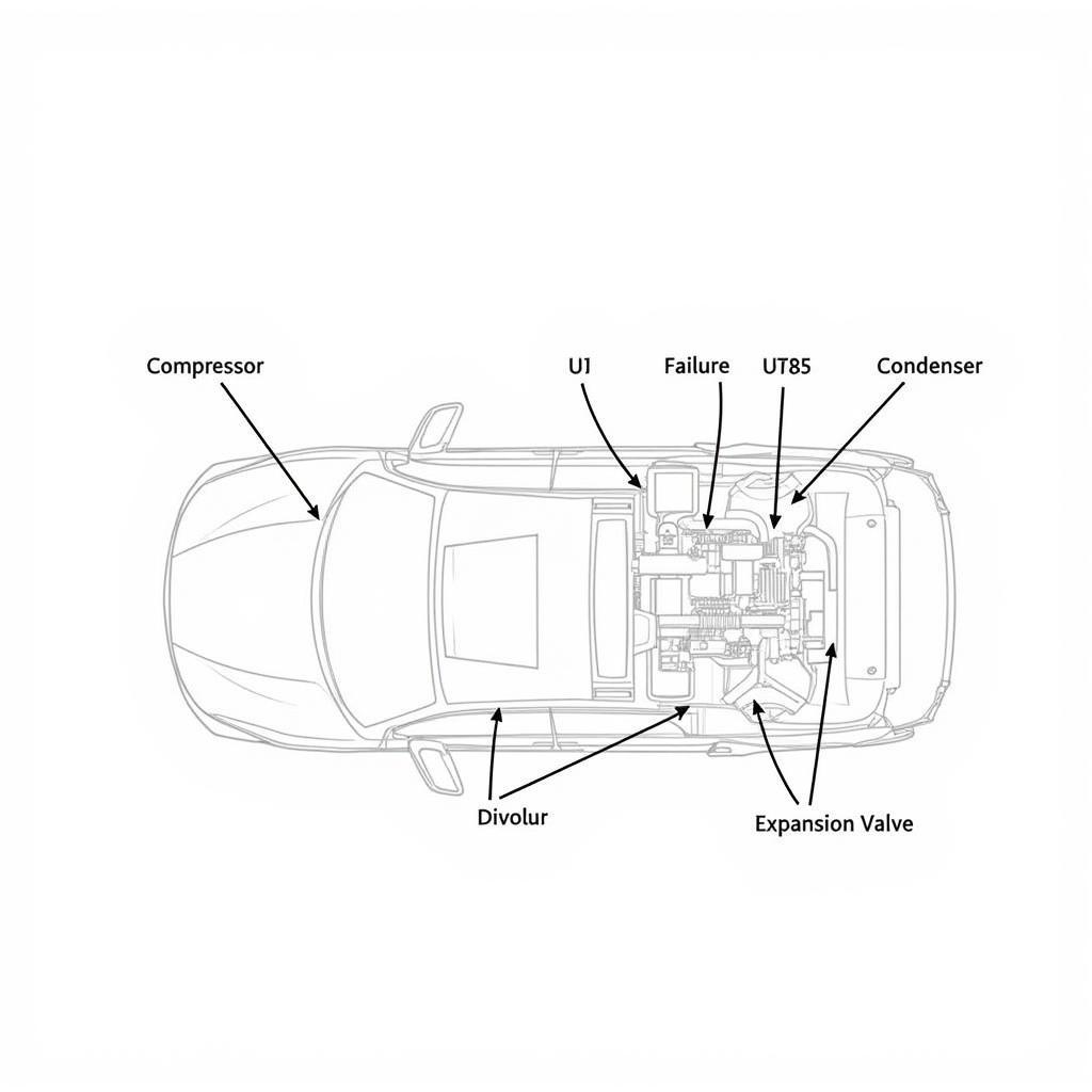 Car AC System Diagram