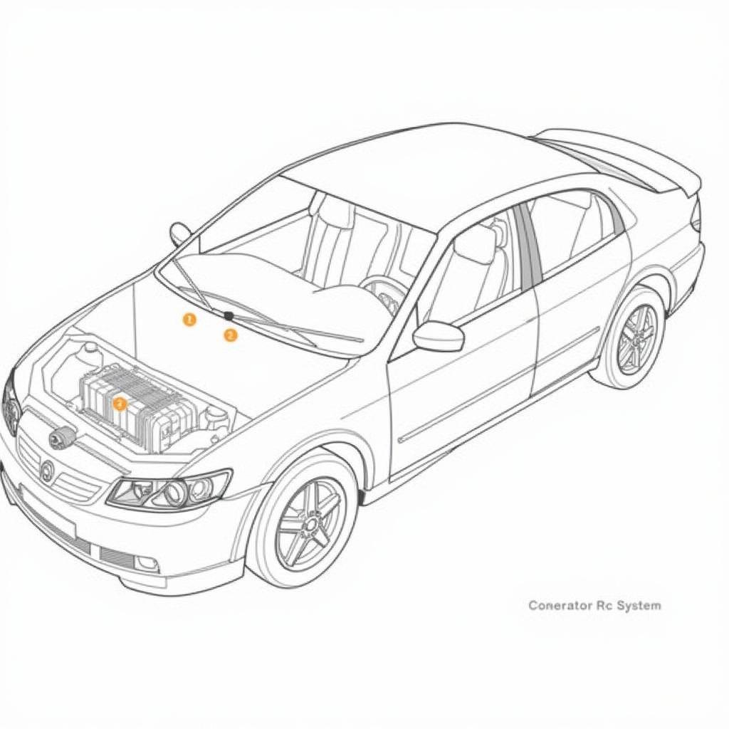 Car AC System Diagram