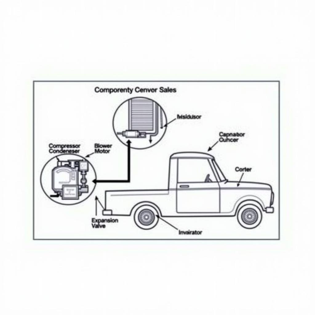 Diagram of a Car's AC System