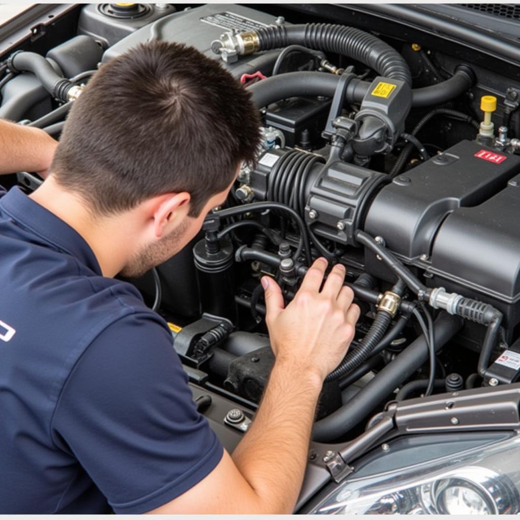 Car AC System Inspection