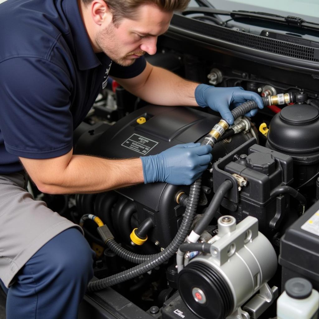 Car AC System Inspection