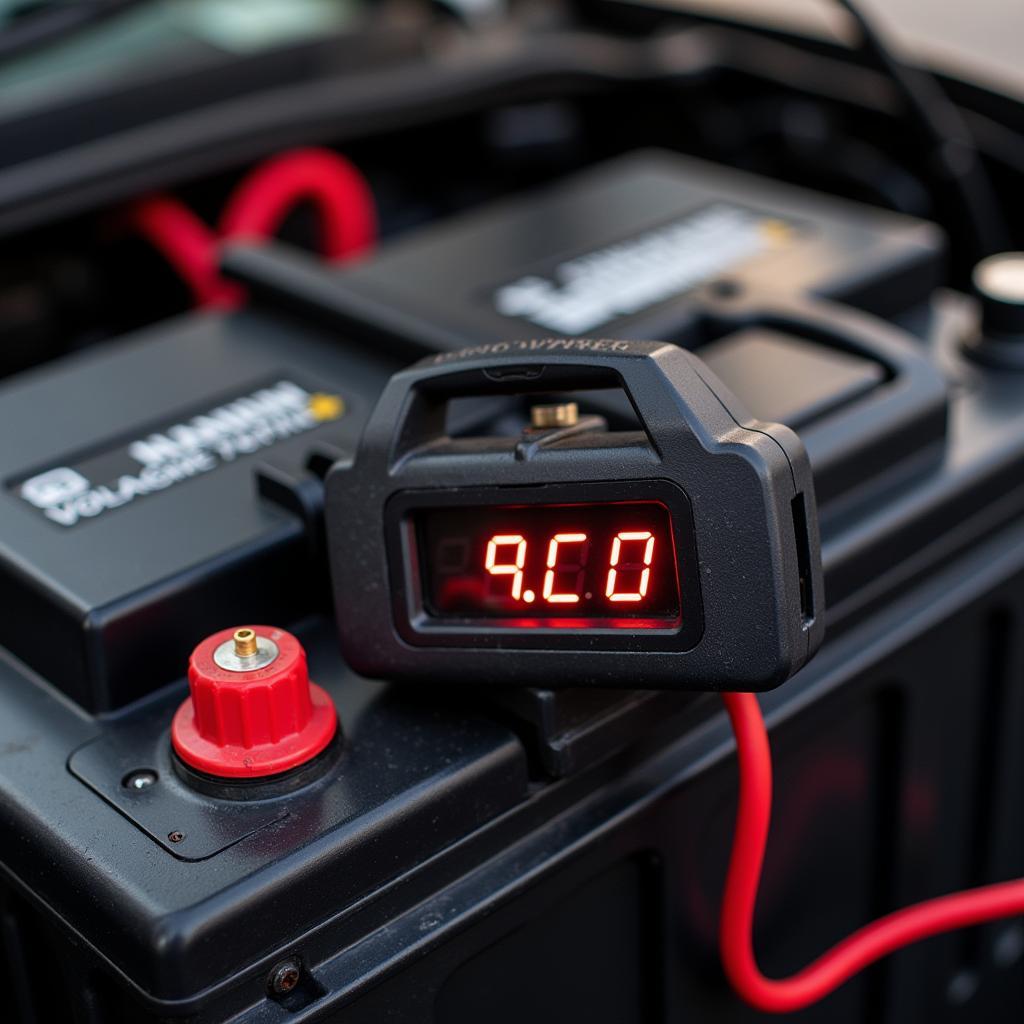 Car Alarm Triggered by Low Battery Voltage