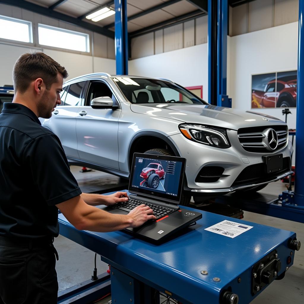 Car Alignment Machine