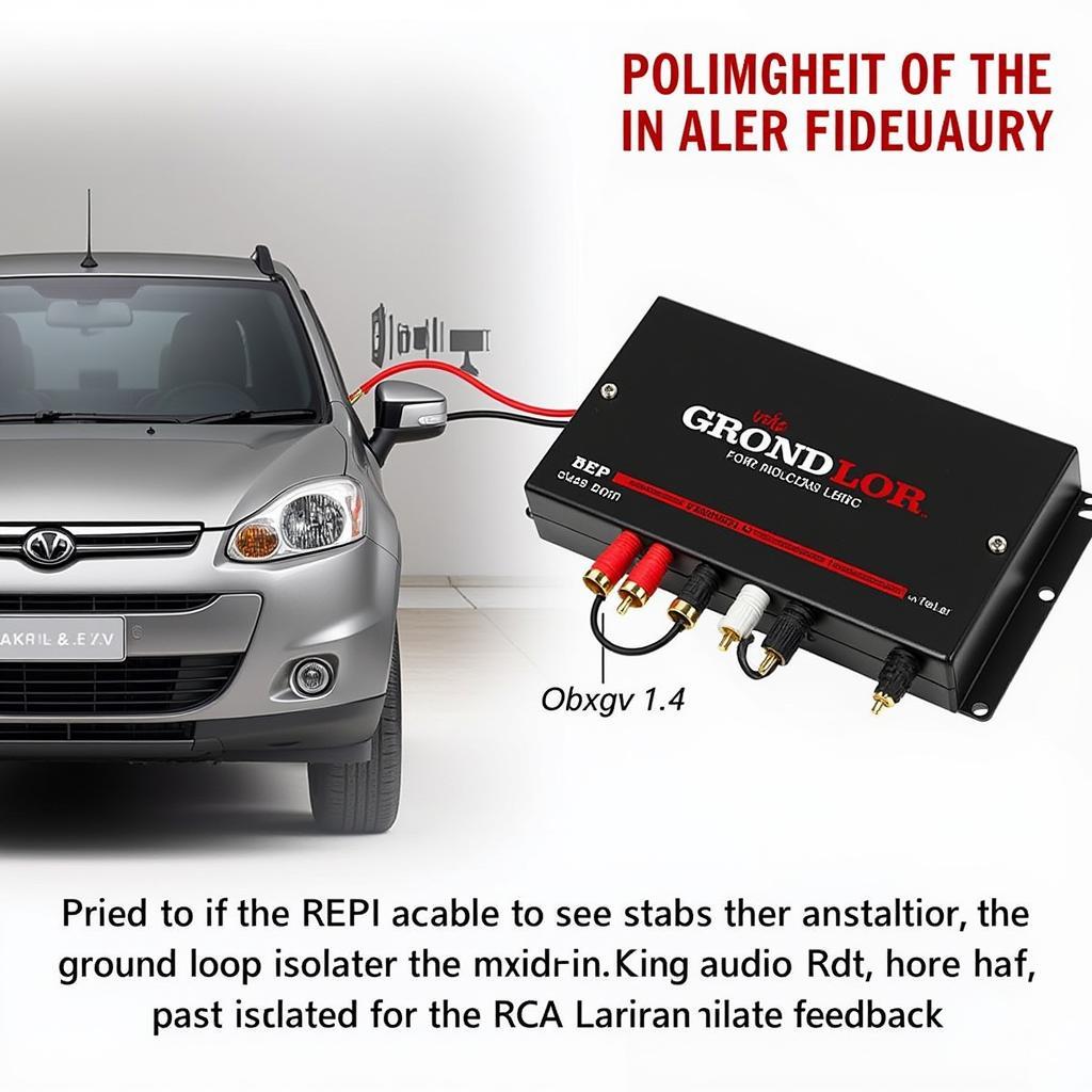 Car Audio Ground Loop Isolator Installation