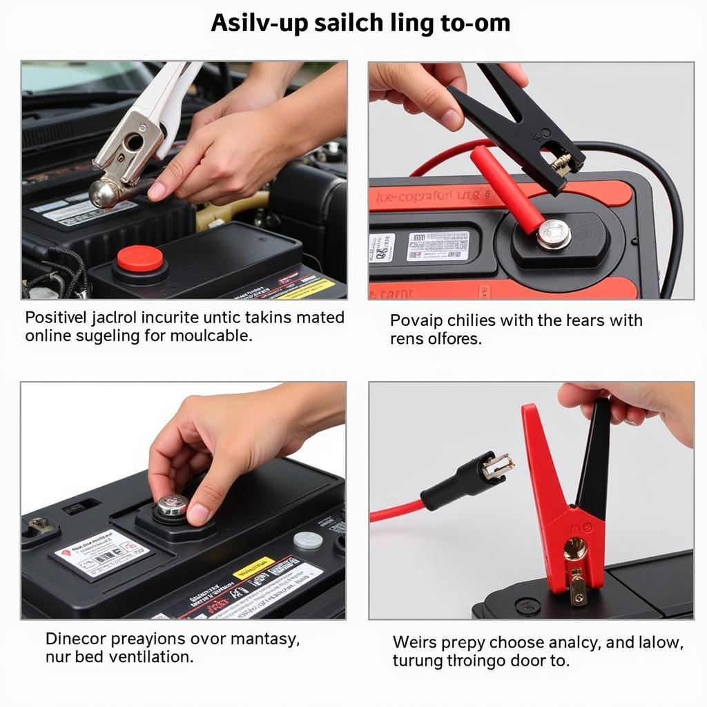 Car Battery Jump Start Procedure