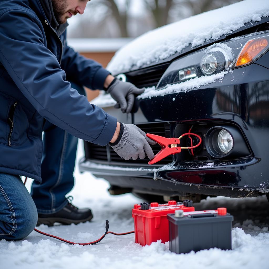 Car Battery Jump Start in Canada