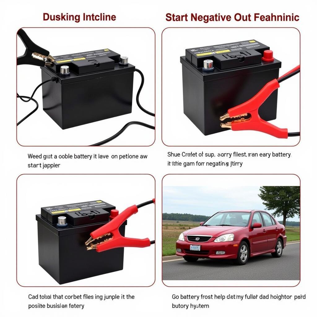 Jump Starting a Car Battery