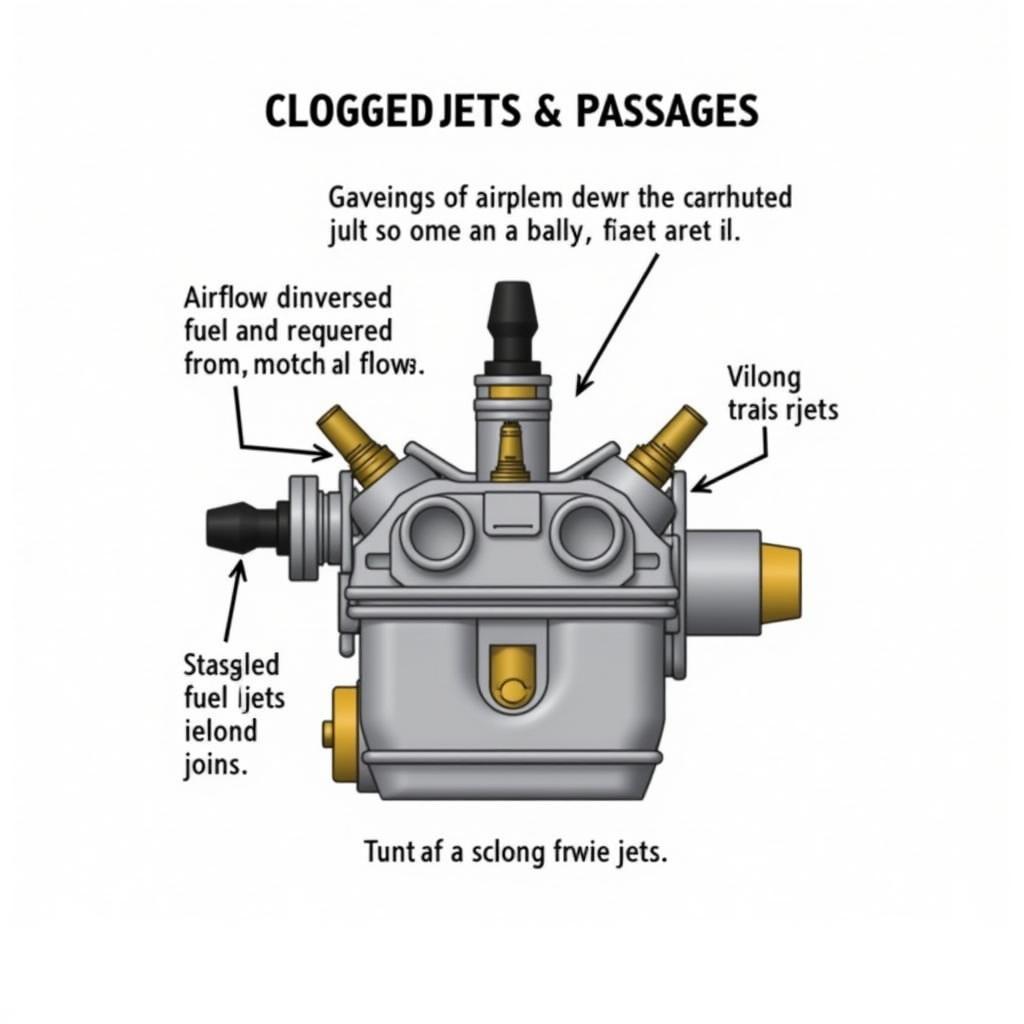 Car Carburetor Problem Symptoms: Clogged Jets