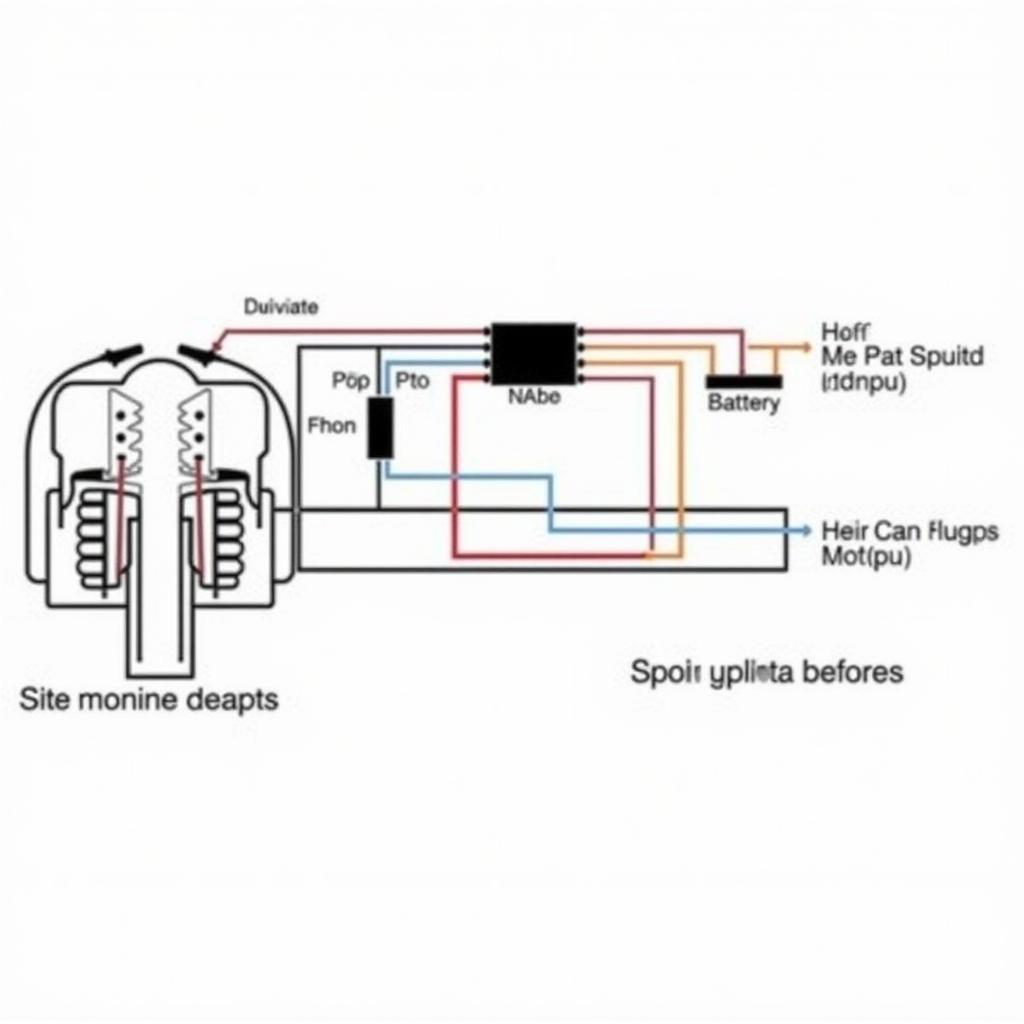 Wiring Diagram of a Typical Car Coil Pack System