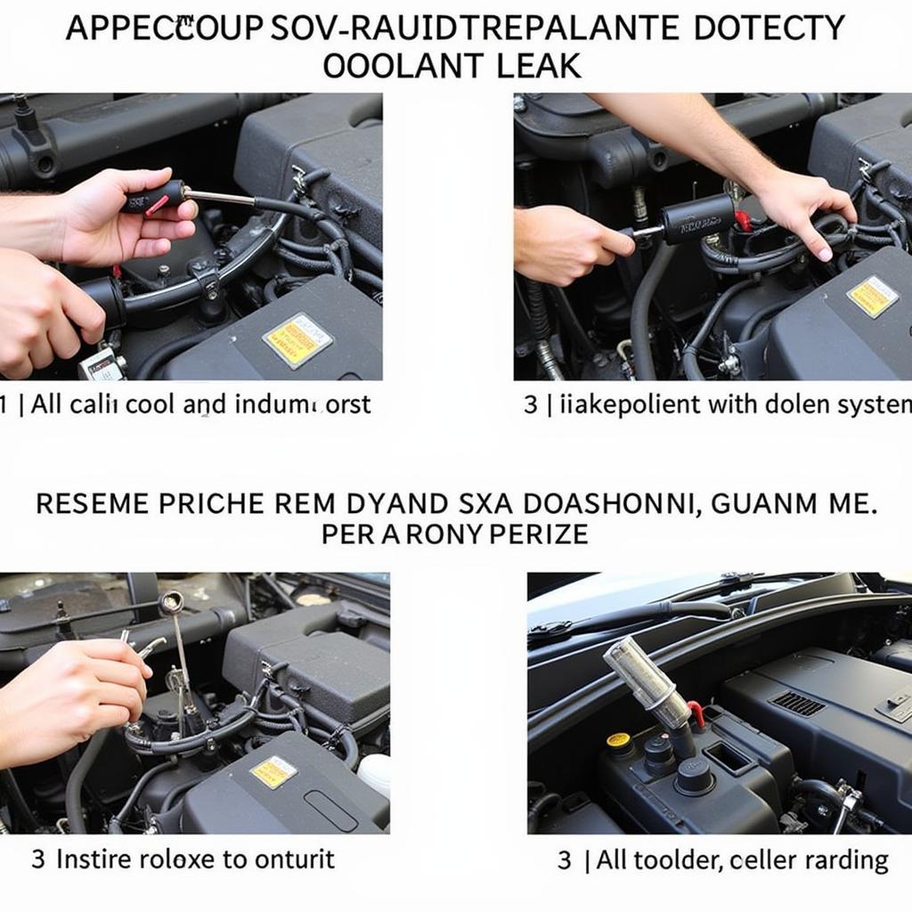 Car Coolant Leak Detection and Repair