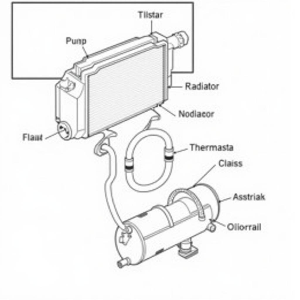 Car Cooling System Components Diagram