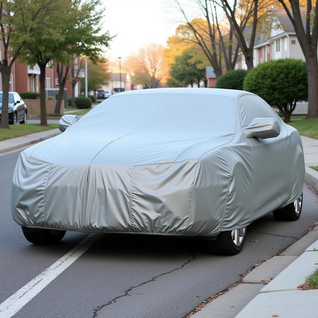 Car Cover Protecting Paint