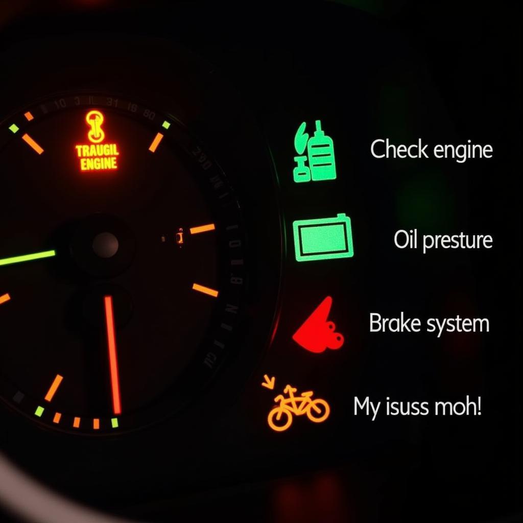 Car Dashboard Warning Lights