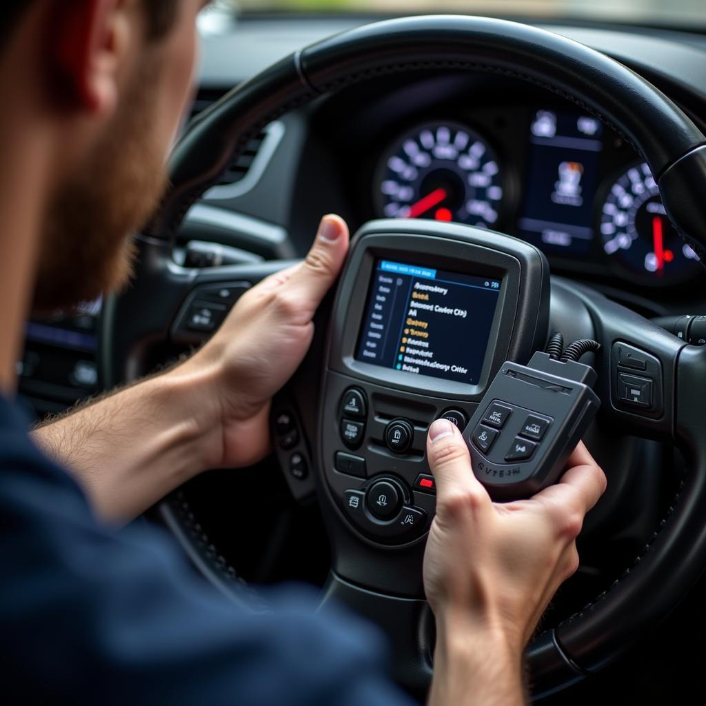 Using a Diagnostic Scanner to Check for Car Problems