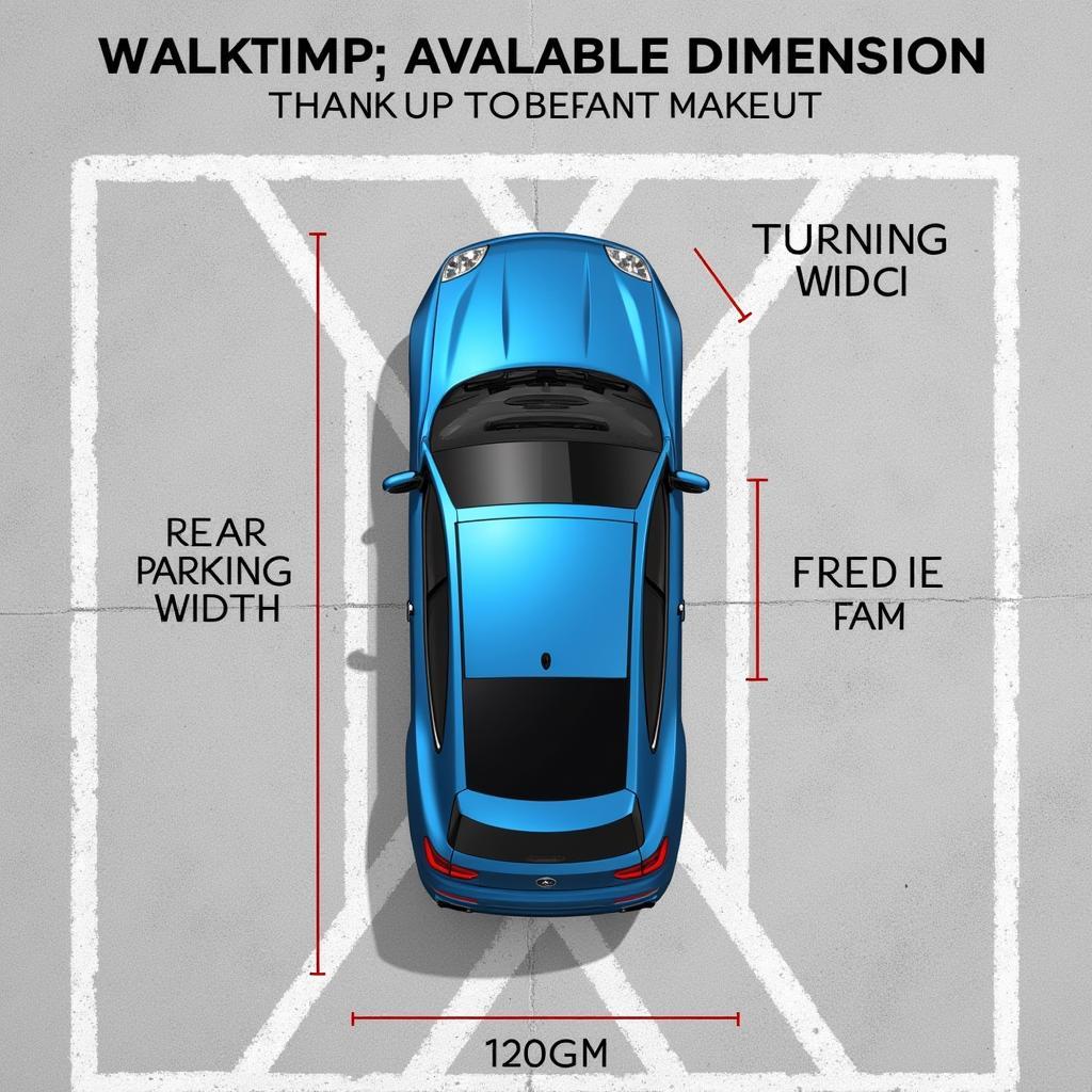 Understanding Car Dimensions for Parking in Chalk Lines