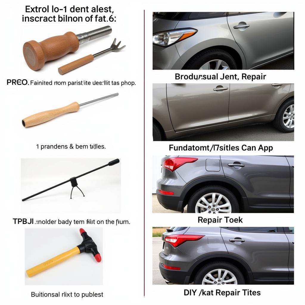 Different Car Door Dent Repair Methods