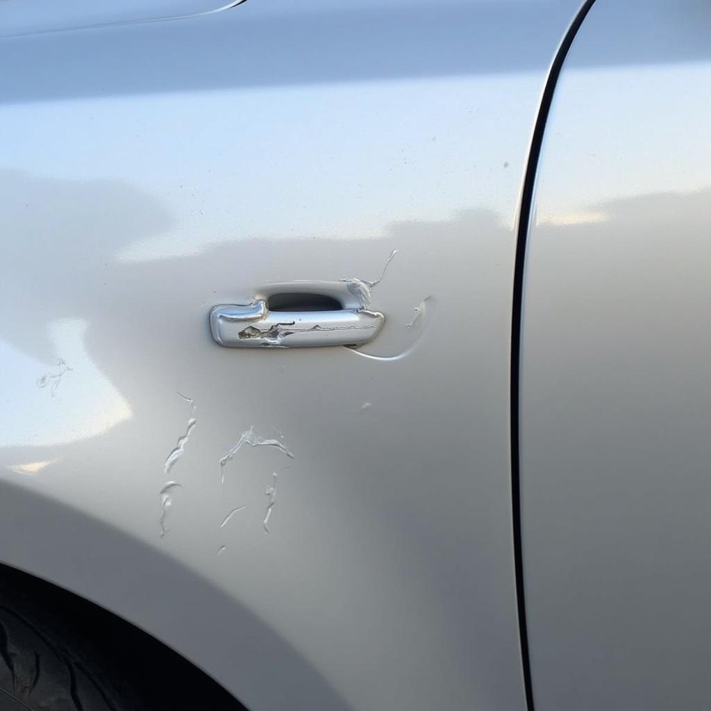 Car Door Dent and Scratch Repair Cost