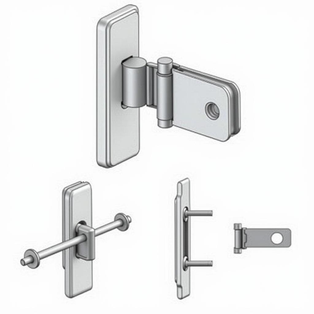 Car Door Hinge Components