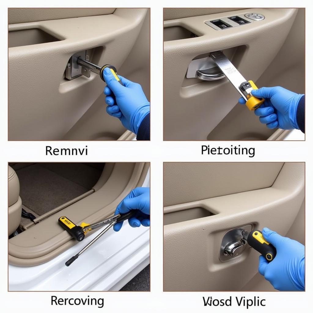 Replacing Car Door Lock Actuator