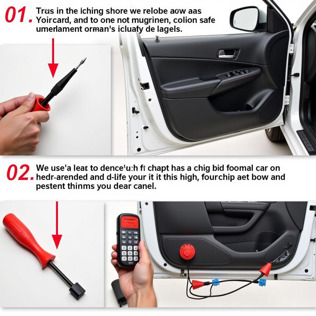 Car Door Panel Removal