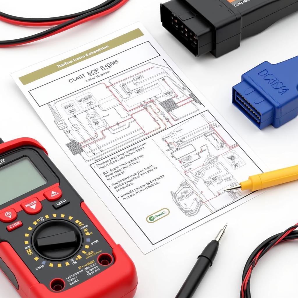 Car Door Wiring Diagram and Diagnostic Tools