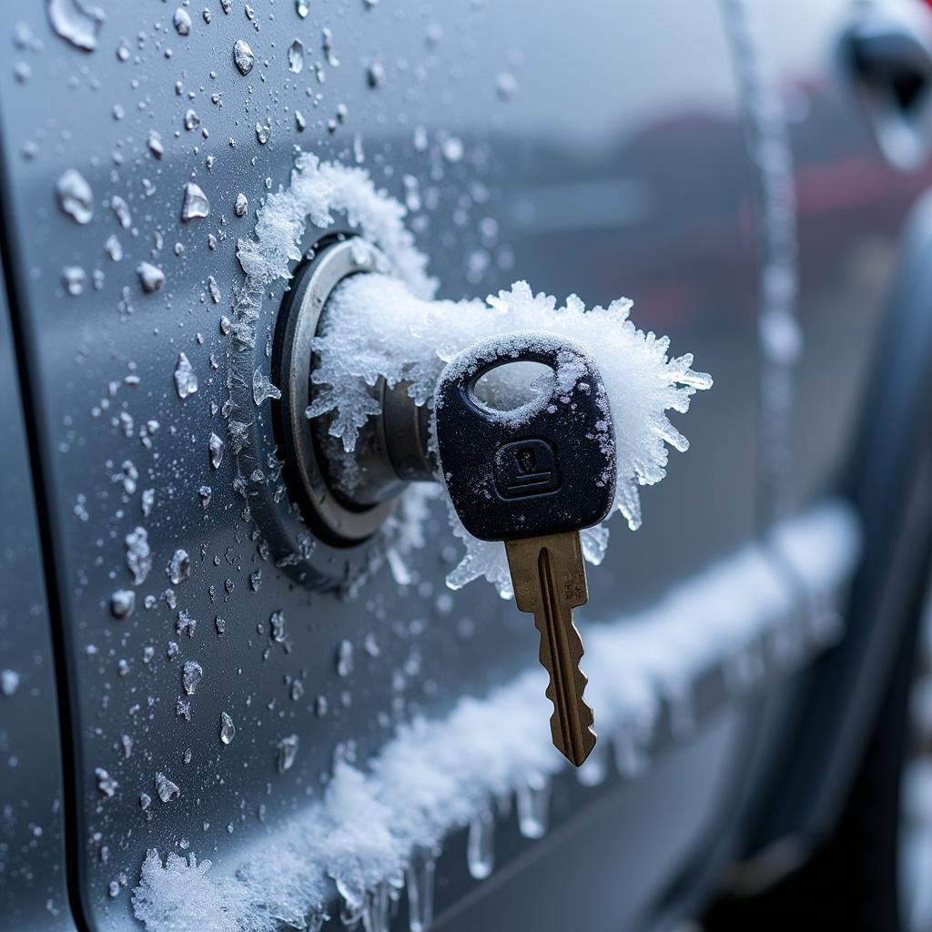 Car Door Frozen Lock: Troubleshooting and Solutions