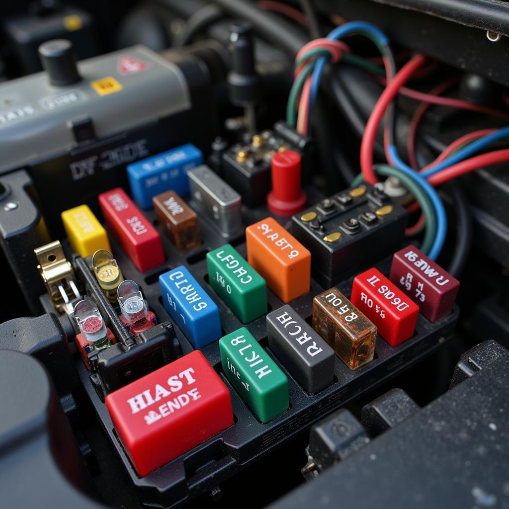 Car electrical system complexity image