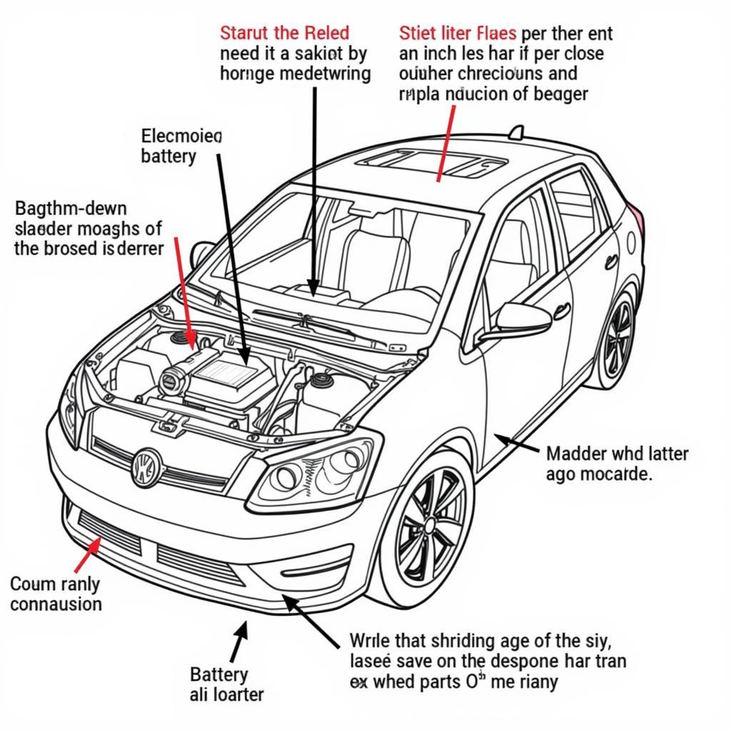 Car Electrical System Diagram