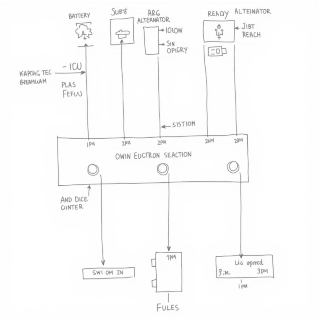 Car Electrical System Diagram