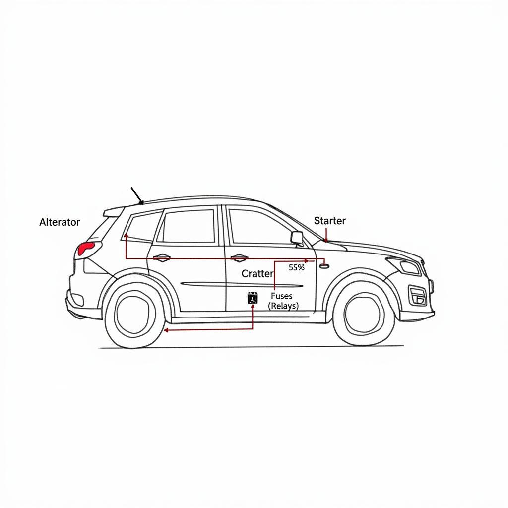 Car Electrical System Diagram