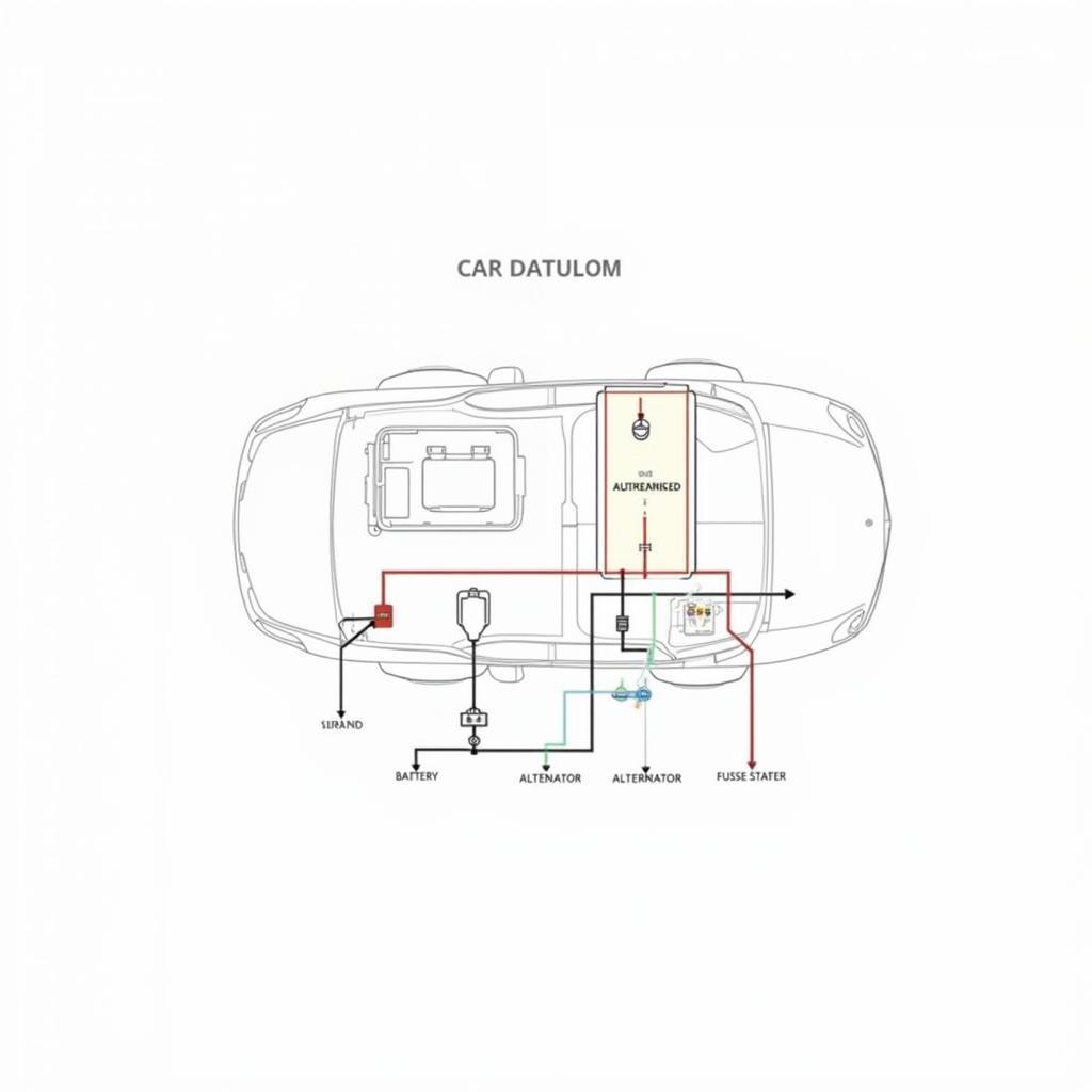 Car Electrical System Diagram for Troubleshooting